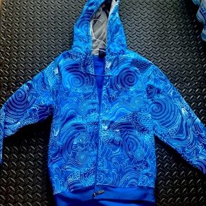 Big Boys Medium Size Zip Hoodie